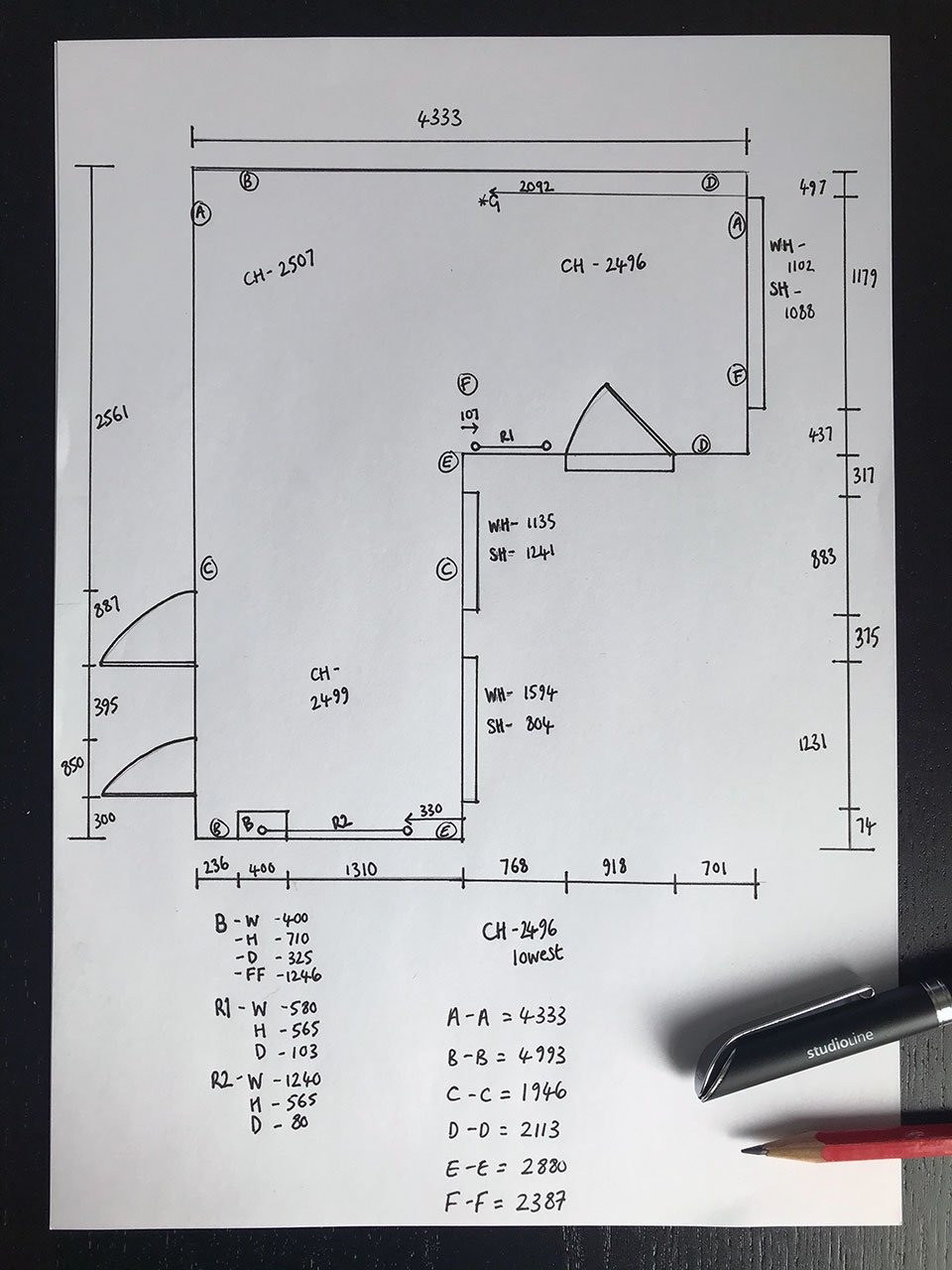 accurately measure rooms