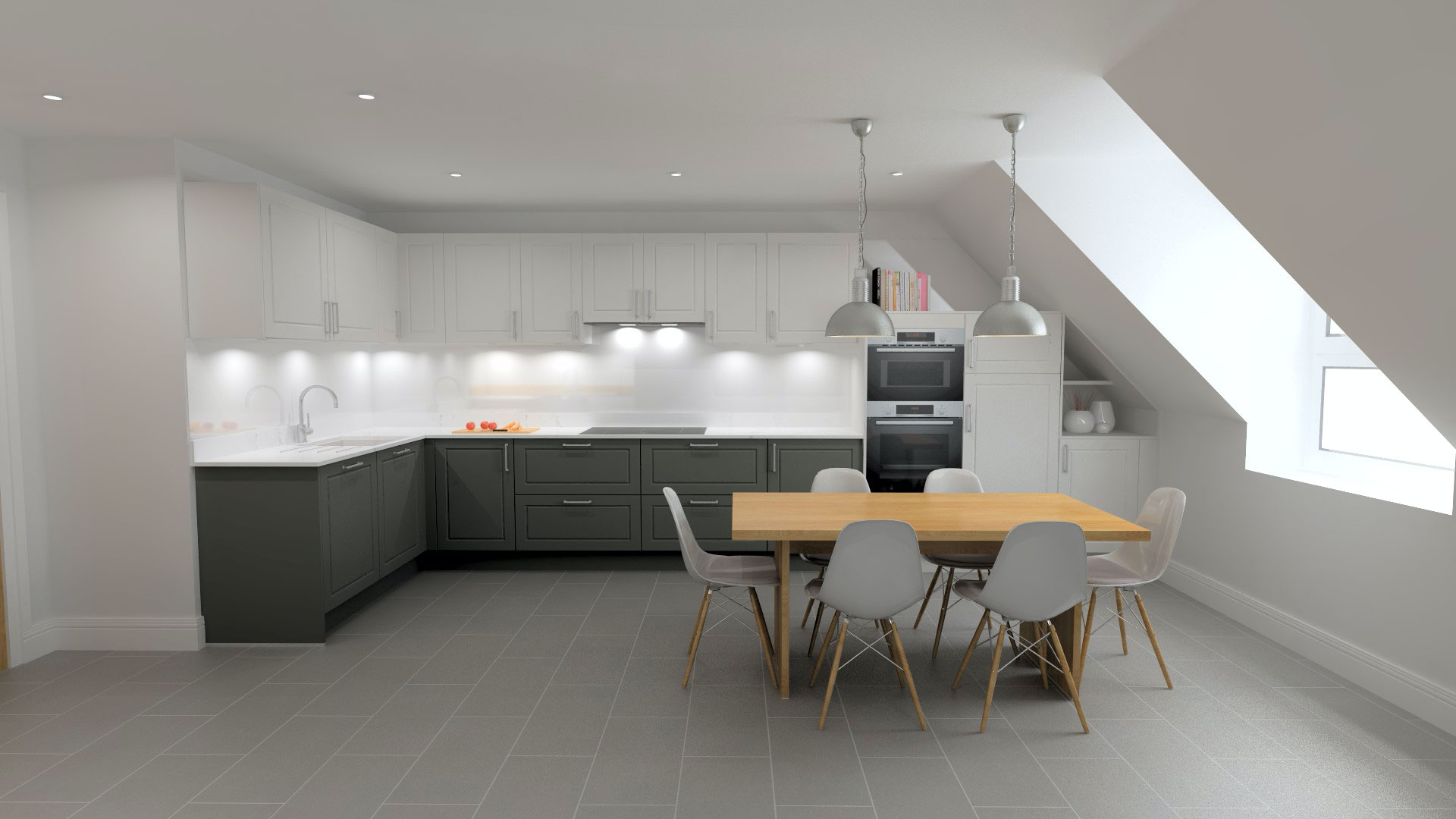 Amberstone Developments Sandgate house kitchen 1