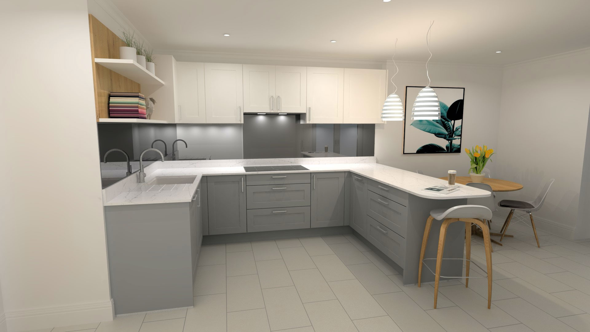 Amberstone Developments Sandgate house kitchen 2