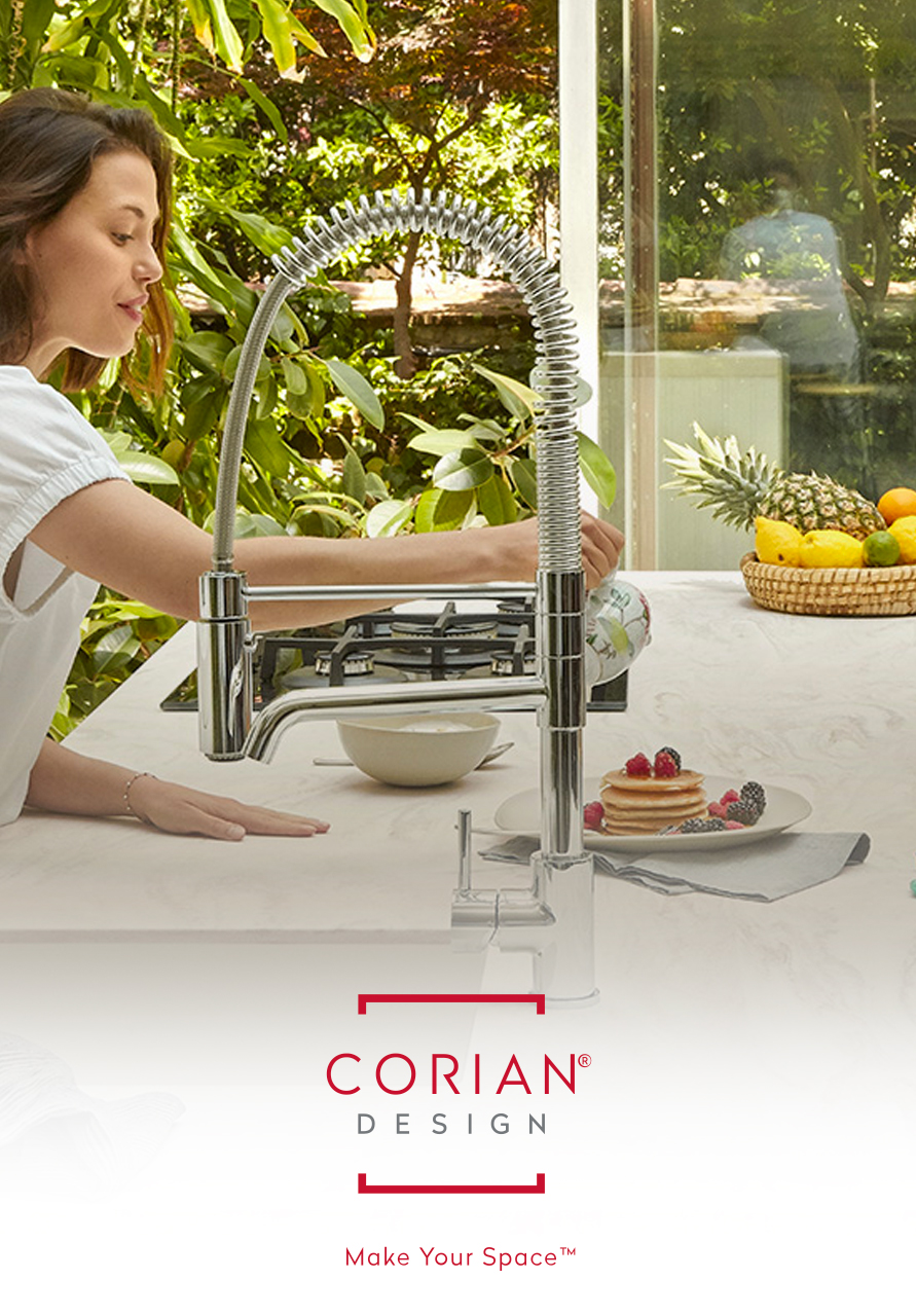Corian kitchen worktop care