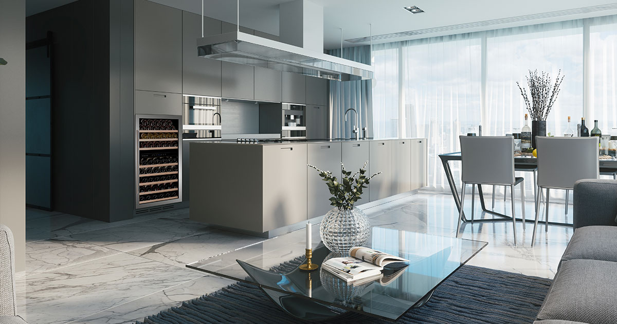 wine cooler temperature
