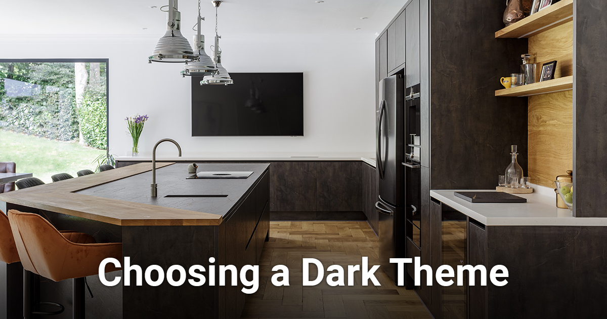 black kitchens