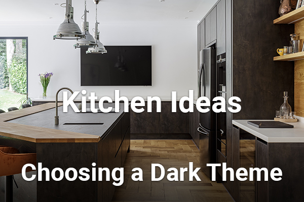 Kitchen ideas dark theme