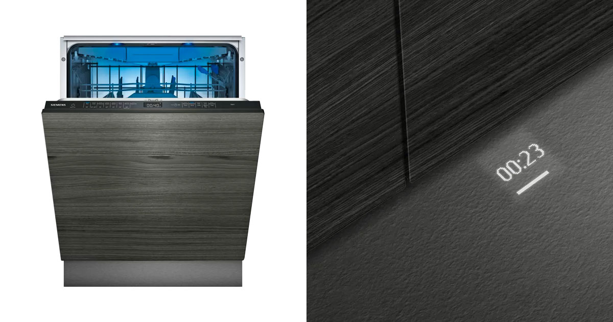 push to open wine cooler
