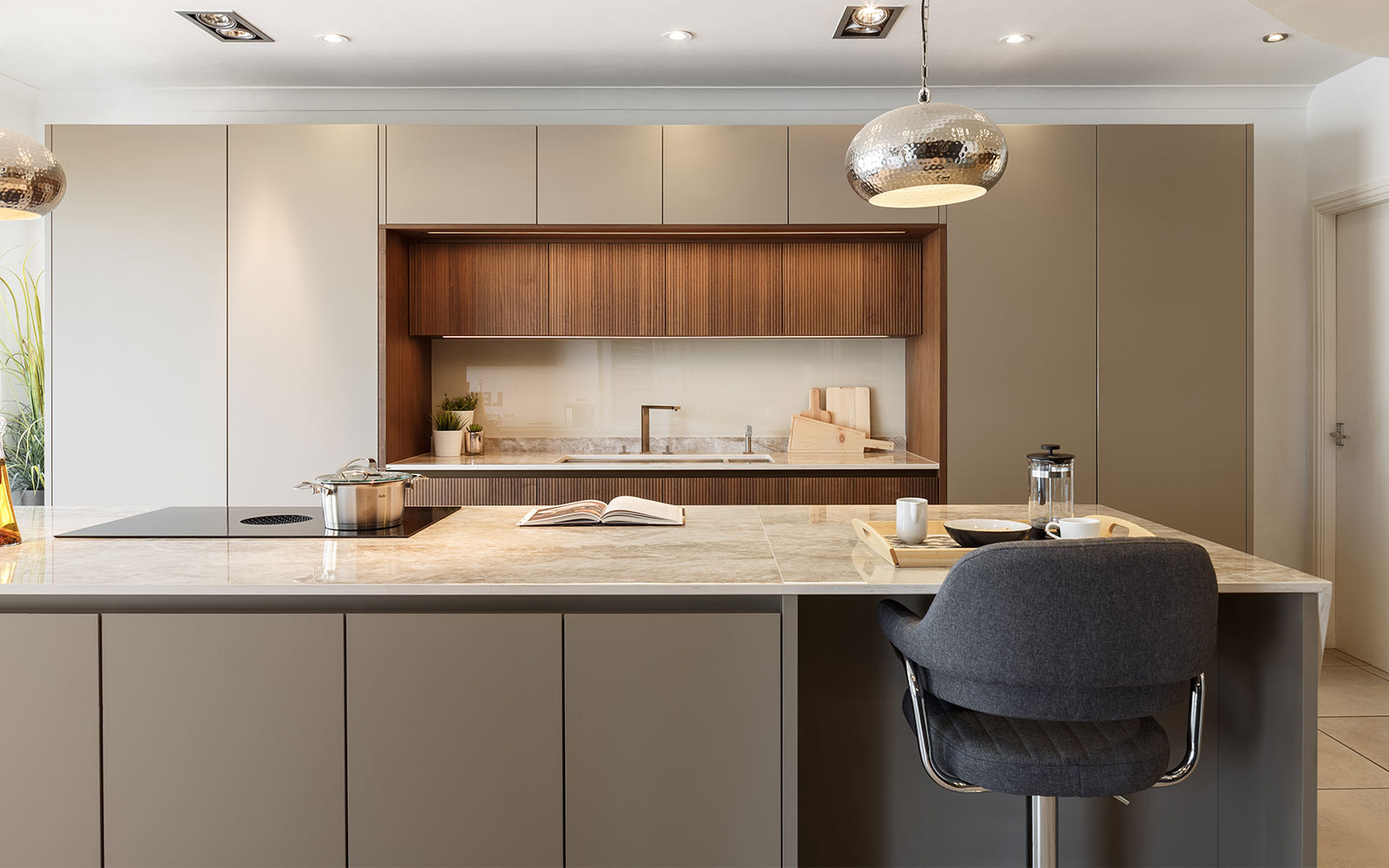 Leicht Japandi kitchen