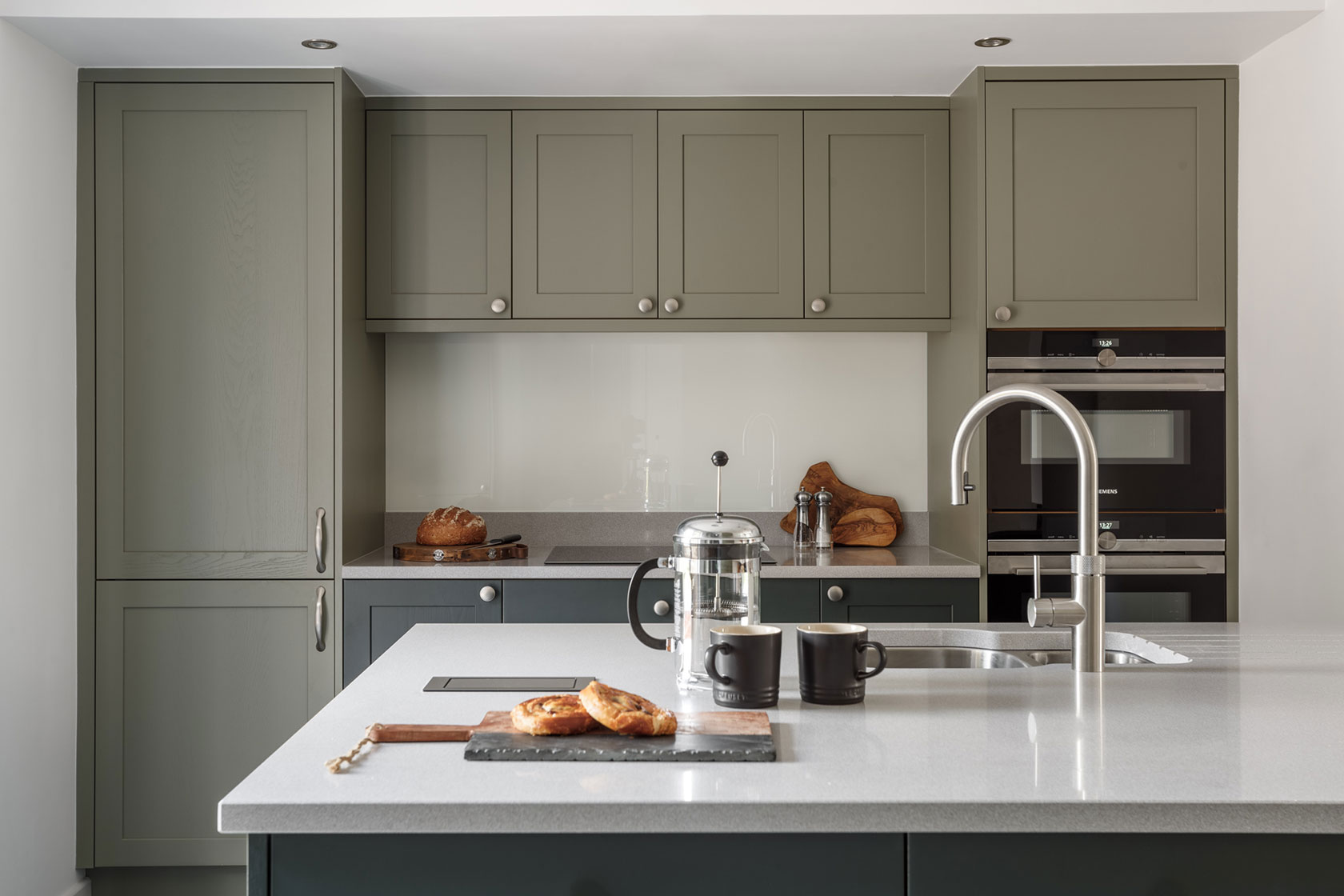 Painted Ash Shaker kitchen
