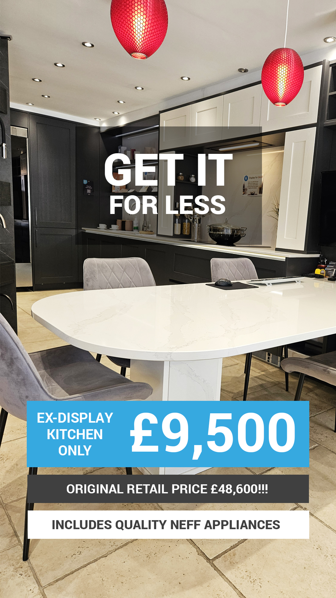 Ex-display kitchen sale