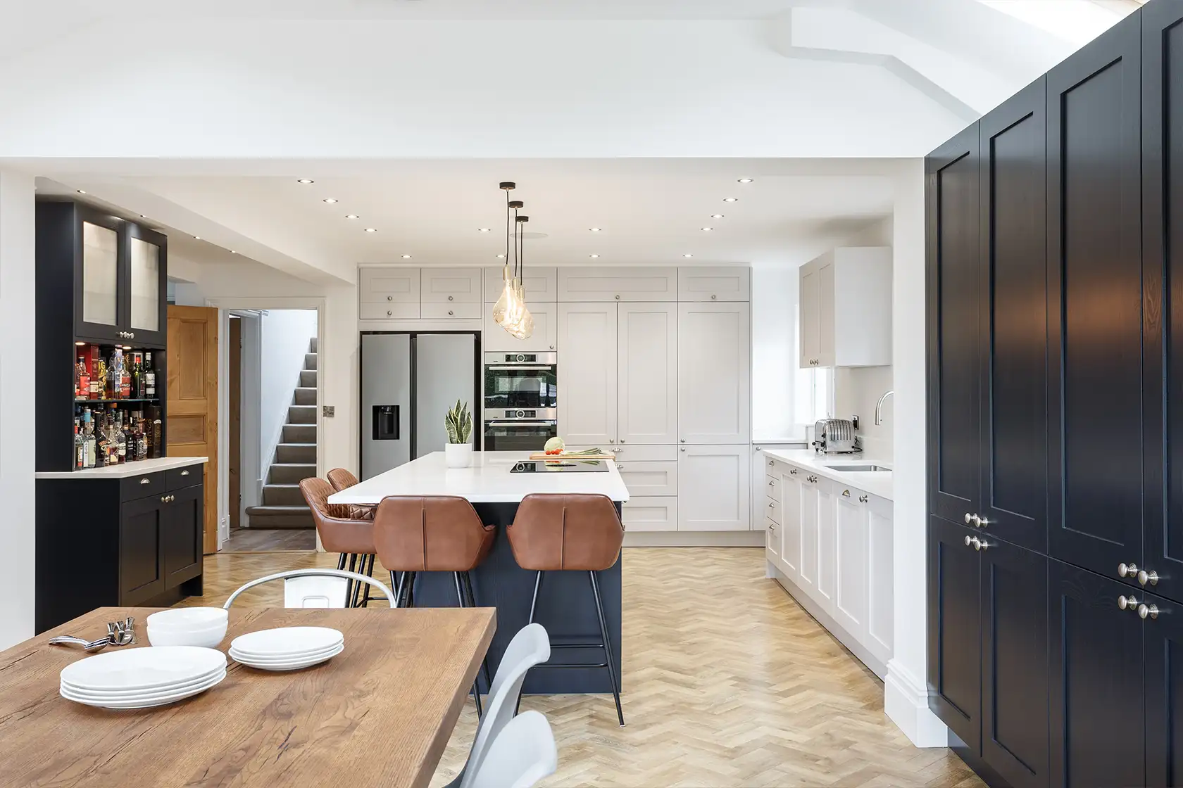 open plan kitchens
