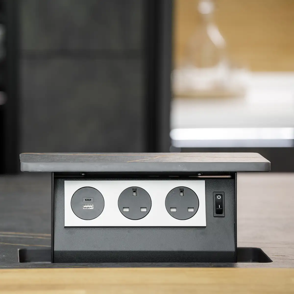 Hidden power sockets