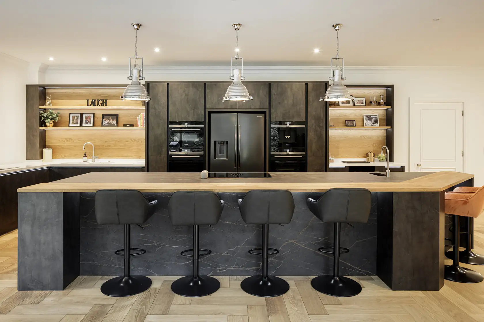 open plan Callerton kitchen