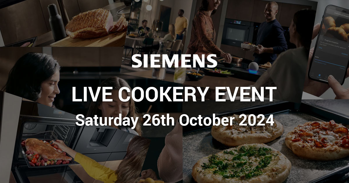 Siemens cooking demo