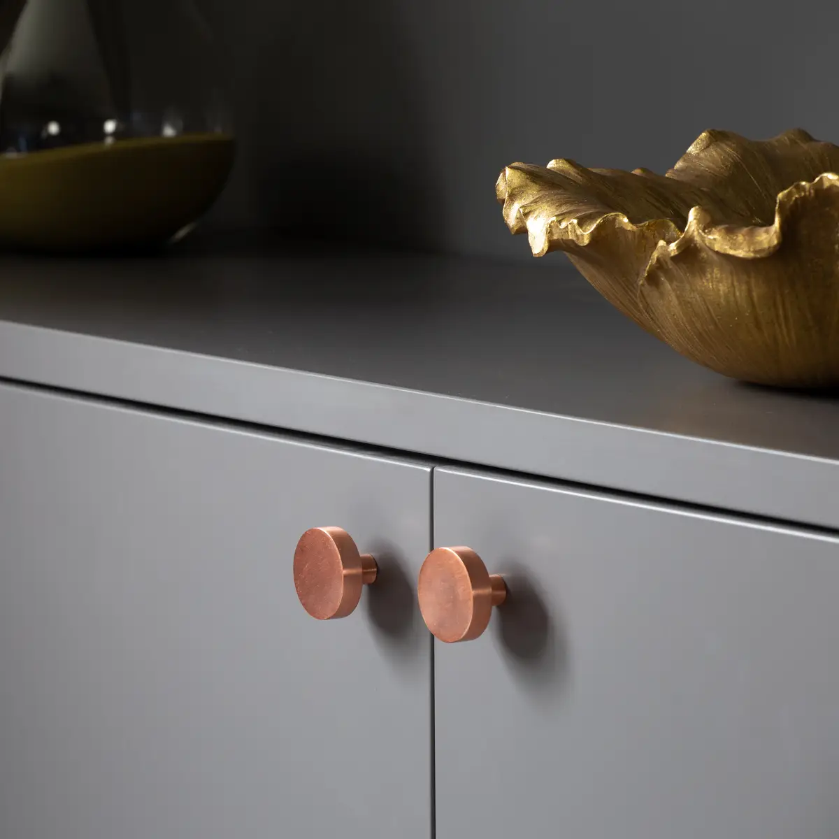 copper handles